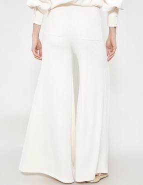 Pantalón acampanado Padova wide leg para mujer