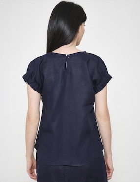 Blusa Padova manga corta para mujer