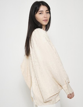 Blusa Padova manga larga para mujer