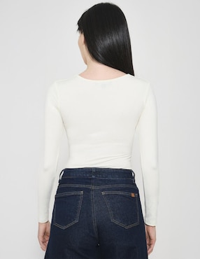 Blusa Padova manga larga para mujer