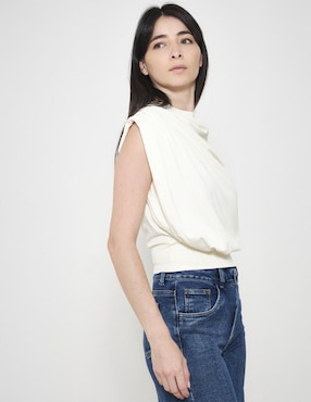 Blusa Padova sin manga para mujer