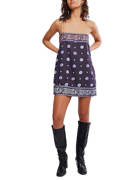 Vestido corto casual Free People para mujer