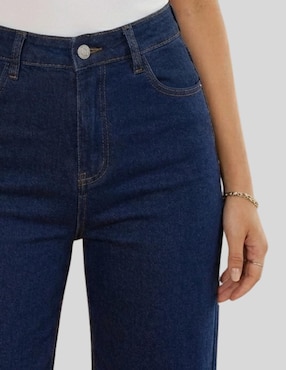 Jeans wide leg cintura alta Malabis para mujer