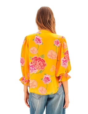 Blusa Rapsodia manga 3/4 para mujer