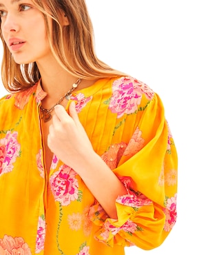 Blusa Rapsodia manga 3/4 para mujer