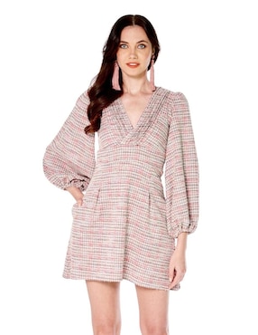 Vestido corto casual Beatriz Meade para mujer