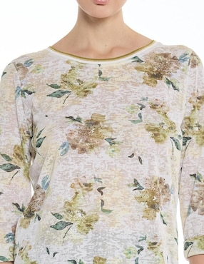 Blusa Foley's manga 3/4 para mujer