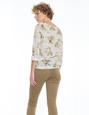 Blusa Foley's manga 3/4 para mujer