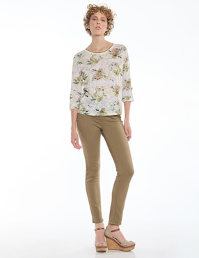 Blusa Foley's manga 3/4 para mujer
