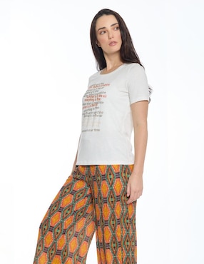 Blusa Foley's manga corta para mujer