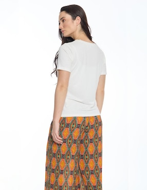 Blusa Foley's manga corta para mujer