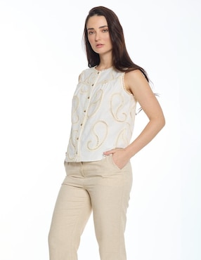 Blusa Foley's sin manga para mujer
