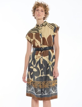 Vestido a la rodilla casual Foley's para mujer