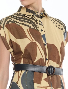 Vestido a la rodilla casual Foley's para mujer