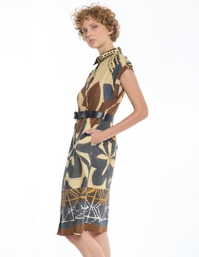 Vestido a la rodilla casual Foley's para mujer