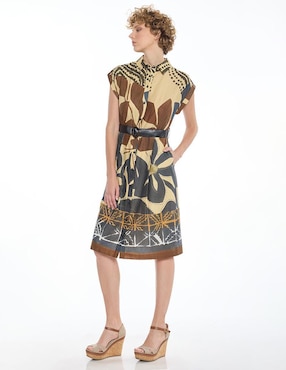 Vestido a la rodilla casual Foley's para mujer