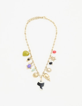 Collar con dije de peces Rapsodia