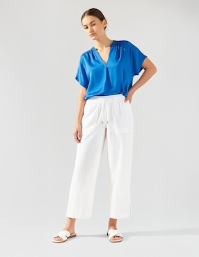 Pantalón capri Nautica relajado para mujer