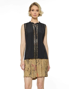 Blusa Foley's sin manga para mujer