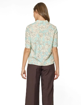 Blusa Foley's manga al codo para mujer