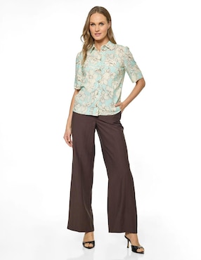 Blusa Foley's manga al codo para mujer