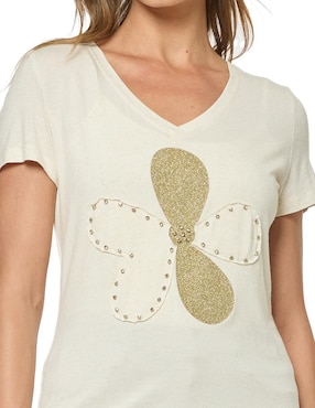 Blusa Foley's manga corta para mujer