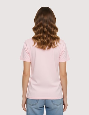 Playera manga corta Disney Stitch - Sit cuello redondo para mujer