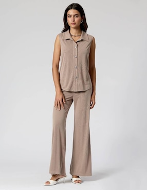 Blusa Criteria sin manga para mujer