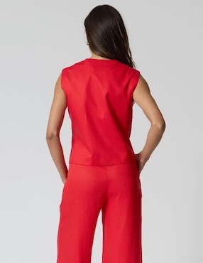 Blusa Criteria sin manga para mujer