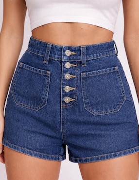 Short OBS Jeans de mezclilla para mujer