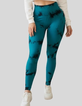 Legging Malabis cintura alta con elástico para mujer