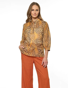 Blusa Foley's manga 3/4 para mujer