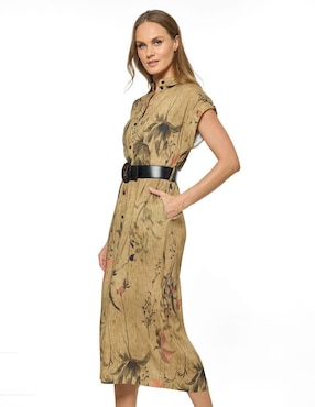 Vestido midi casual Foley's para mujer