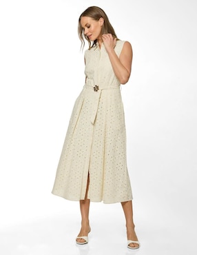 Vestido midi casual Foley's para mujer