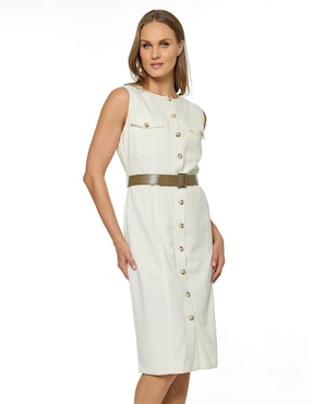 Vestido midi casual Foley's para mujer