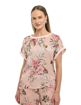 Blusa Alexis manga corta para mujer