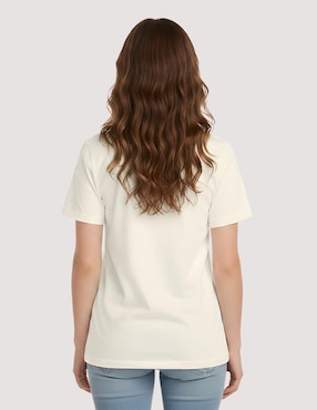 Playera manga corta Disney Hoppers cuello redondo para mujer