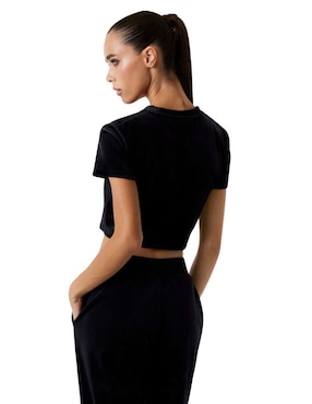 Playera manga corta Guess Active cuello redondo para mujer