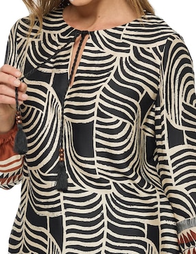 Blusa Foley's manga larga para mujer