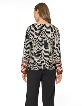 Blusa Foley's manga larga para mujer