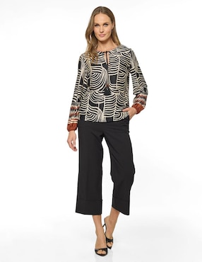 Blusa Foley's manga larga para mujer