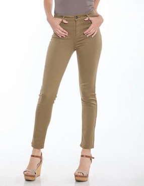 Jeans slim cintura Foley's para mujer