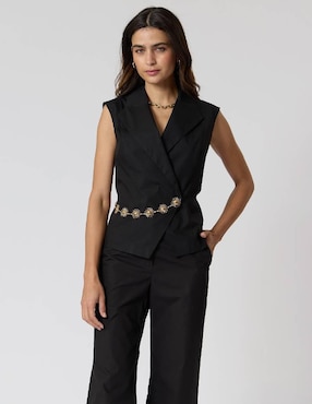 Blusa Criteria sin mangas para mujer