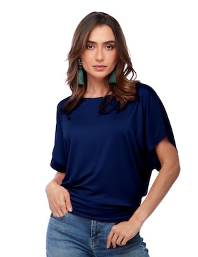 Blusa Beatriz Meade manga corta para mujer
