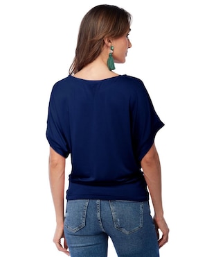 Blusa Beatriz Meade manga corta para mujer