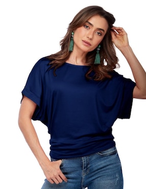 Blusa Beatriz Meade manga corta para mujer