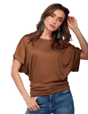 Blusa Beatriz Meade manga corta para mujer