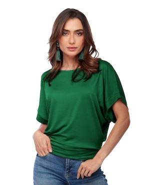 Blusa Beatriz Meade manga corta para mujer