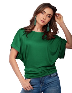 Blusa Beatriz Meade manga corta para mujer