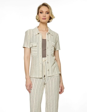 Blusa Foley's manga corta para mujer